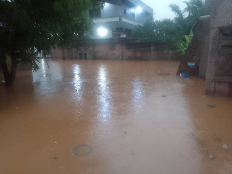Heavy Downpour Sweeps Through Parts of Accra