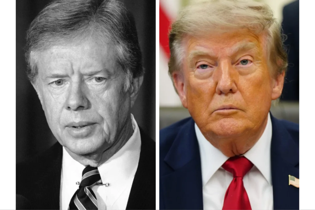 Trump Faces Comparisons to Jimmy Carter as Iran Conflict and Inflation Dominate Presidency