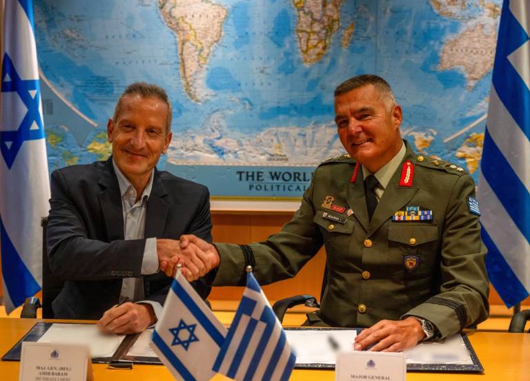 Israel and Greece Sign €3 Billion ‘Achilles Shield’ Air Defence Deal
